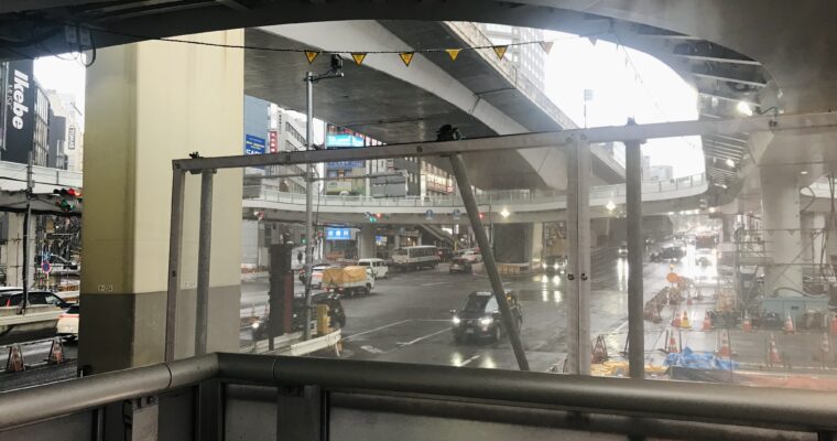 雨の渋谷
