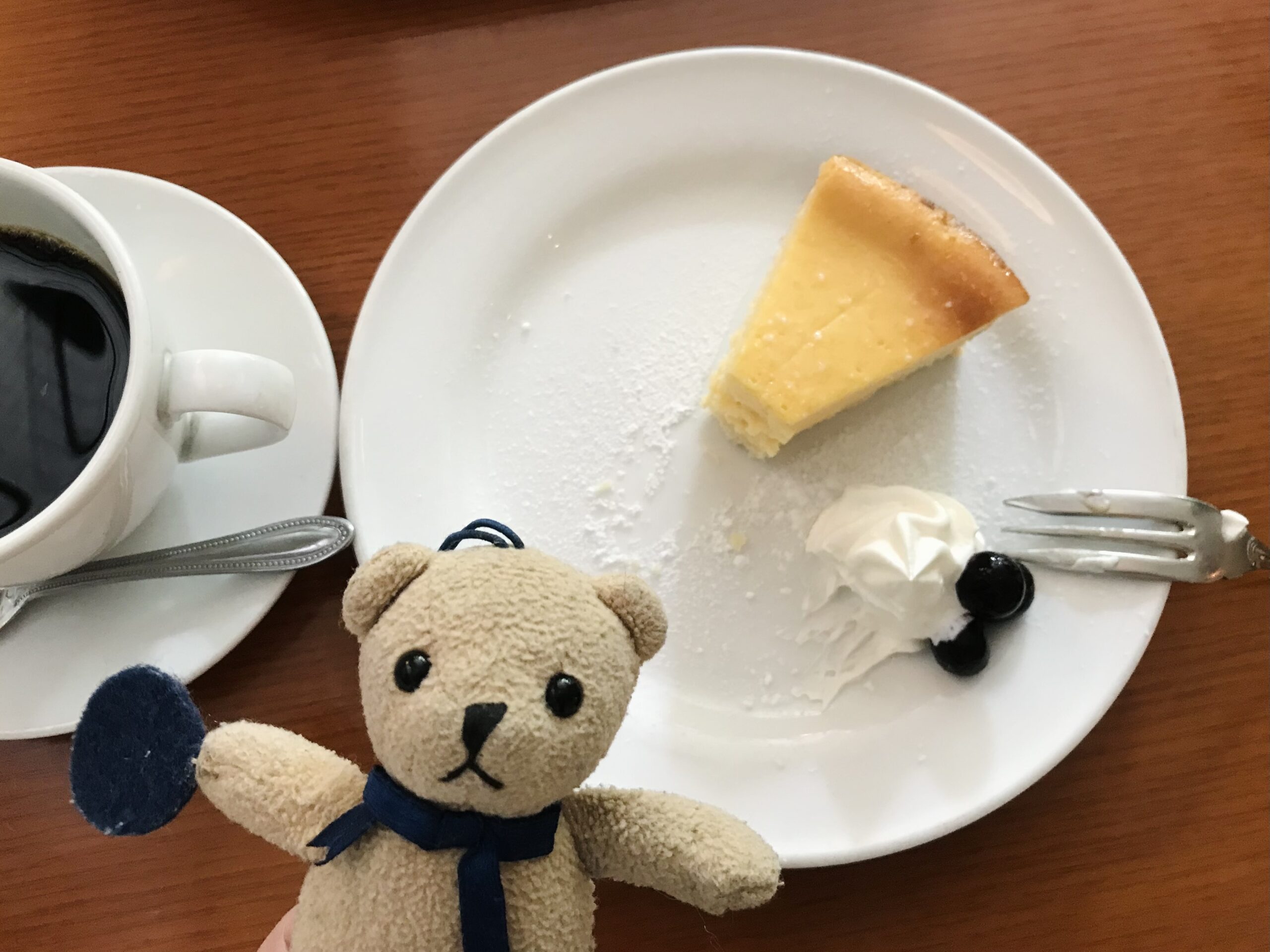 カフェ・ドゥ・トワのチーズケーキ